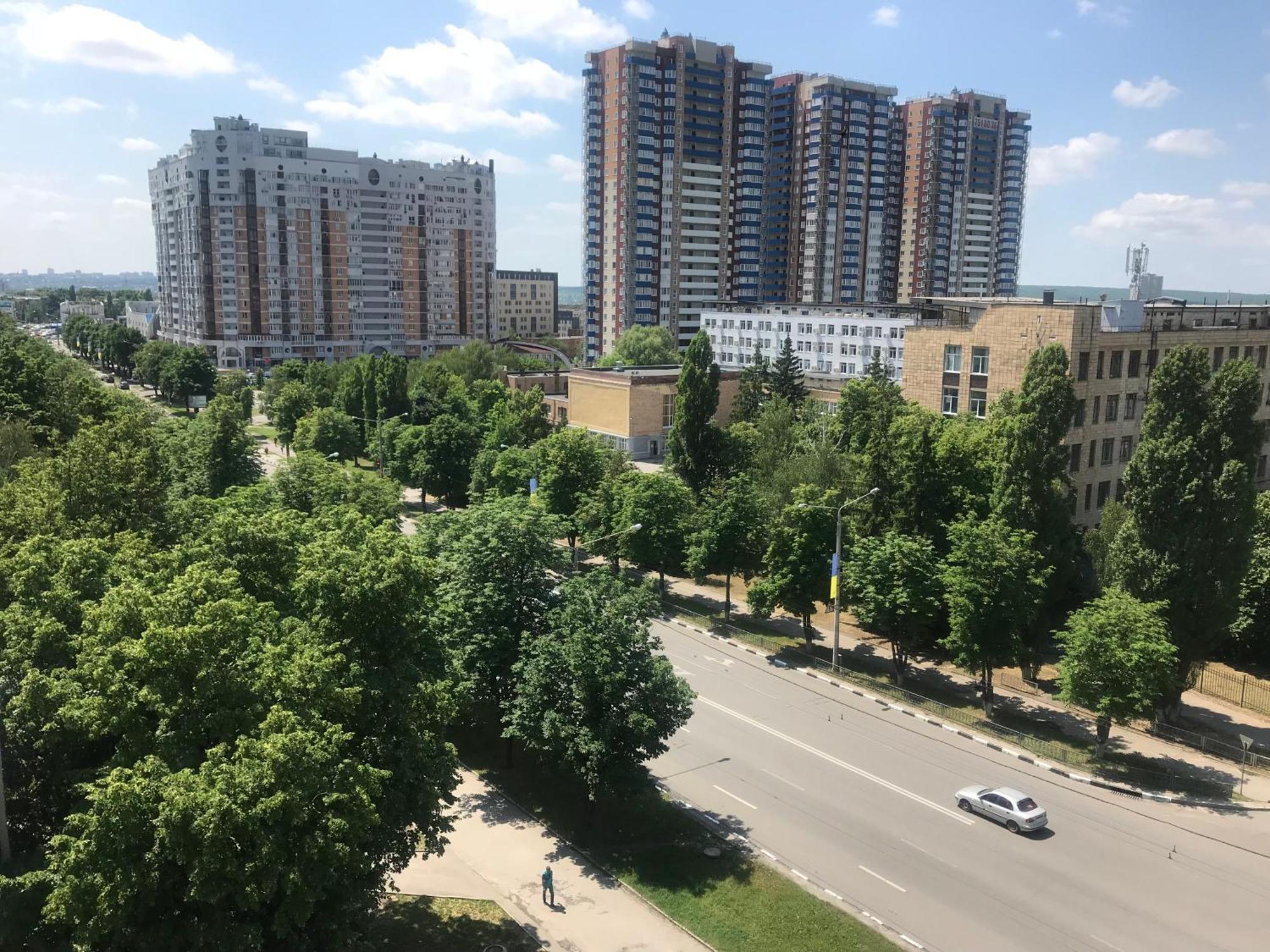 Modern Apartment With Panoramic View Near Metro 23August Харків Екстер'єр фото